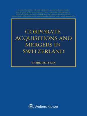 cover image of Corporate Acquisitions and Mergers in Switzerland